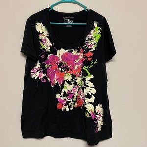 Floral Shine Tee